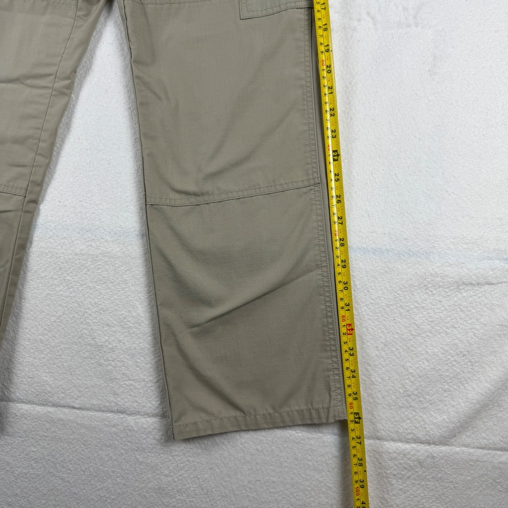 5.11 Tactical Women's Khaki Ripstop Cargo Pants Size 4 Regular Tan Utility Work - Picture 2 of 6